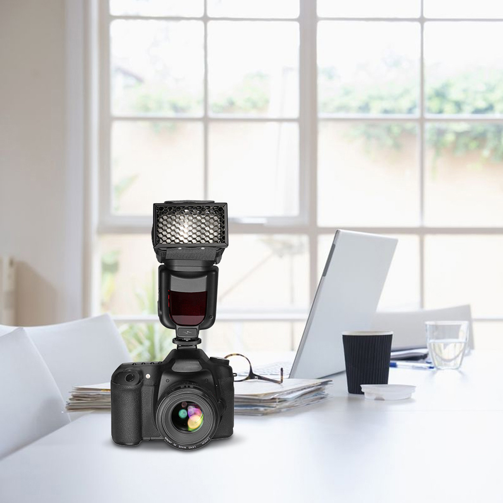 Photography Lighting Grid - Flash Honeycomb Grid Hood 80Mm Width
