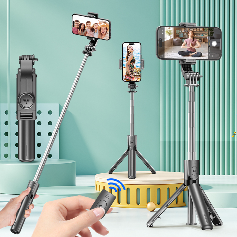 Selfie Stick Tripod with Detac - Photography Video Lighting Kit With Adjustable Tripod Stand 评论和价格