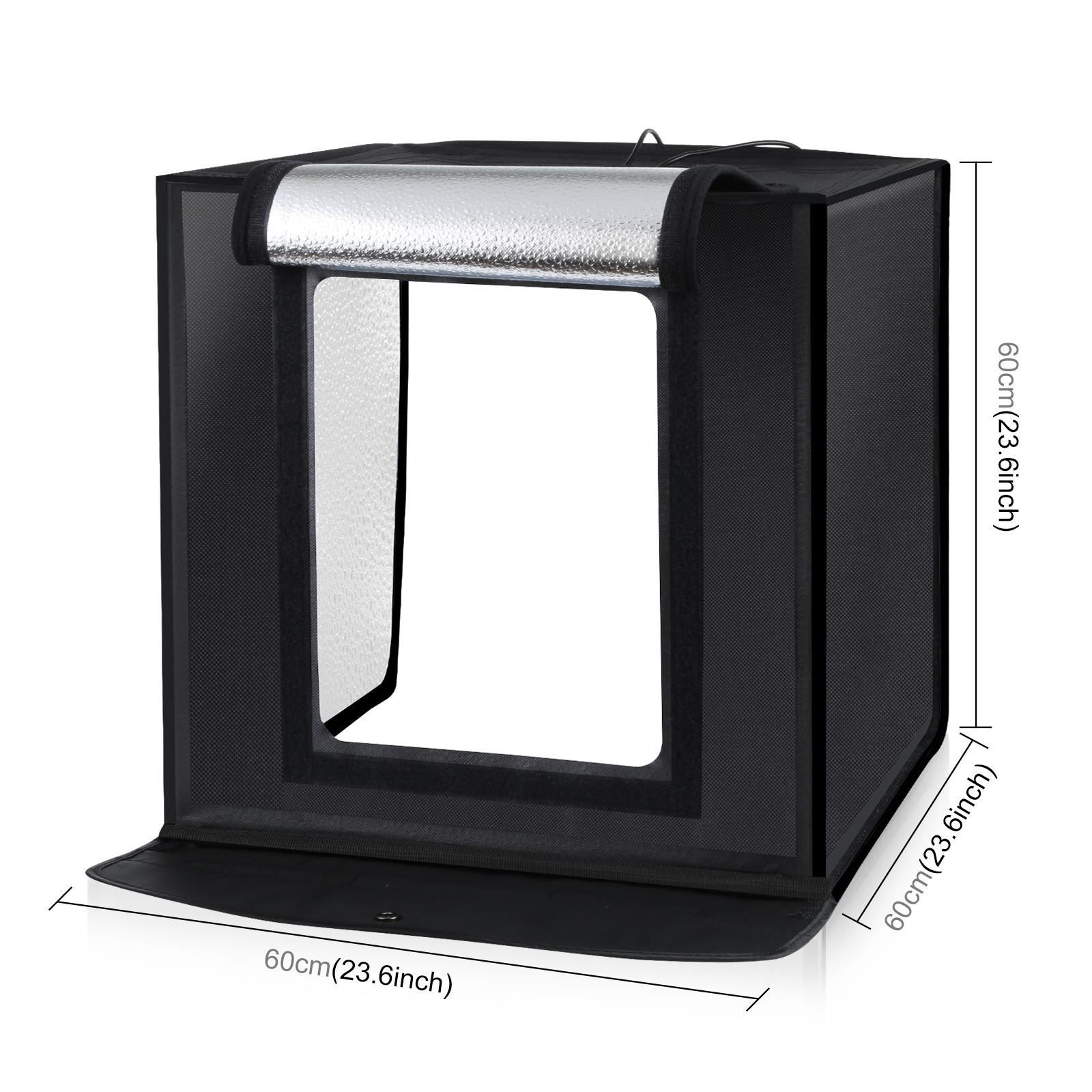 PULUZ 60cm Photo Studio Light  - Photography Lighting Background 评论和价格